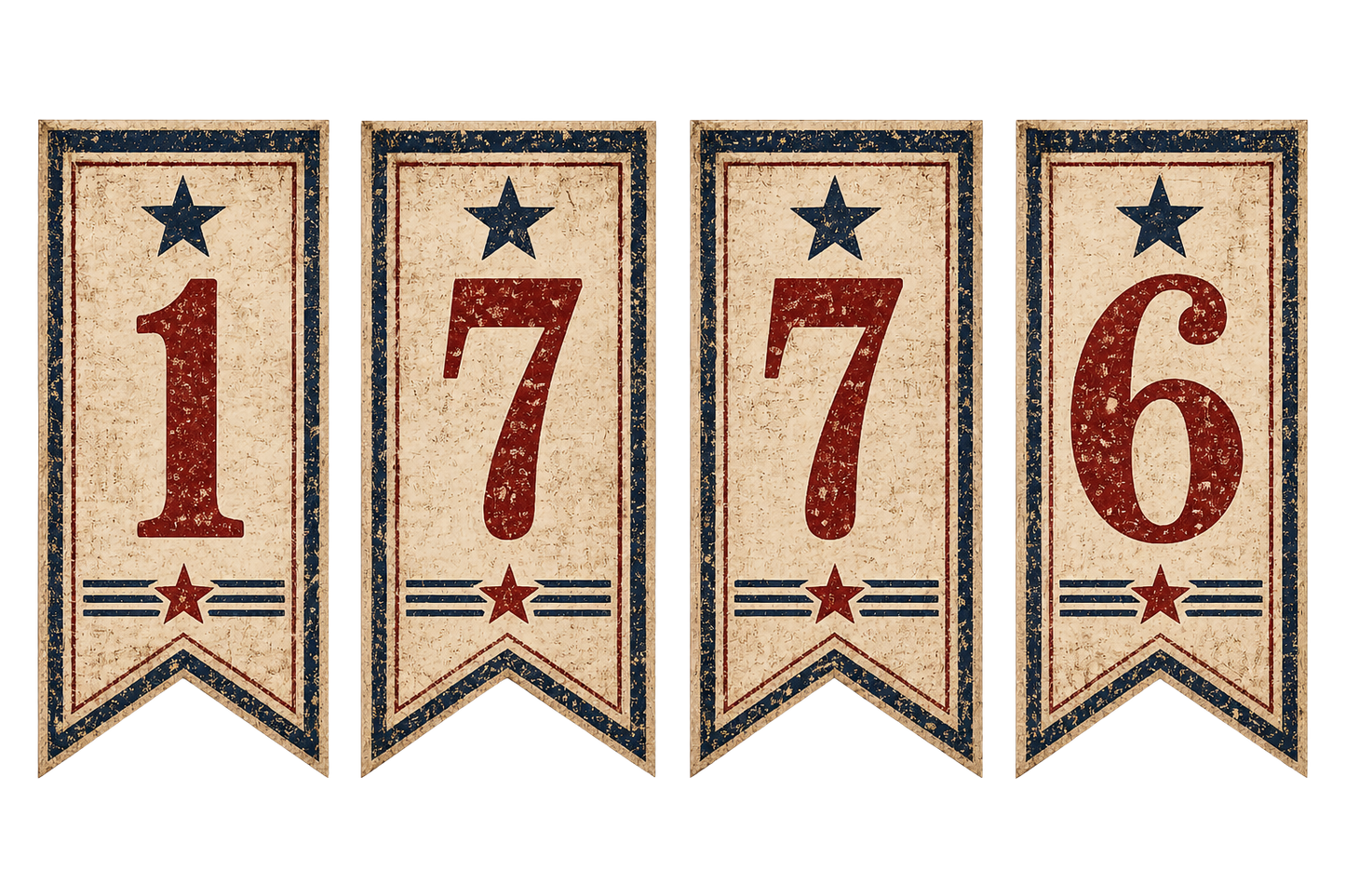 1776 Banner DIY Kit