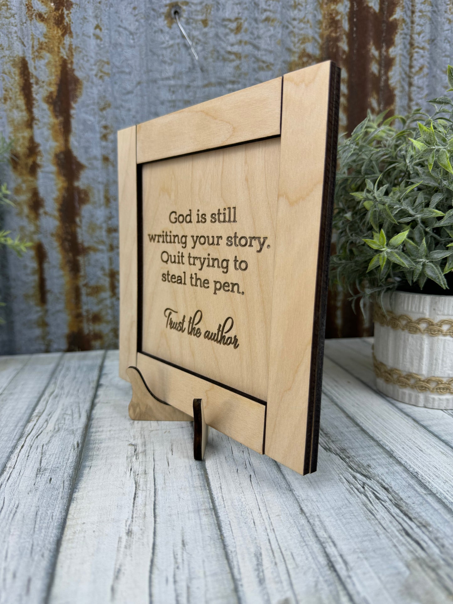 Trust The Author Frame Diy Kit