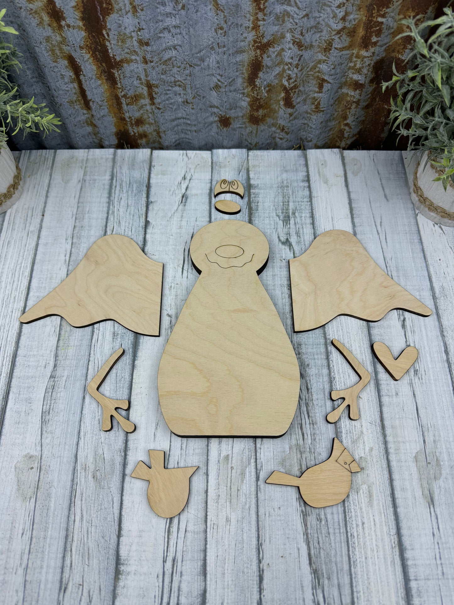 Snowman Angel DIY Kit