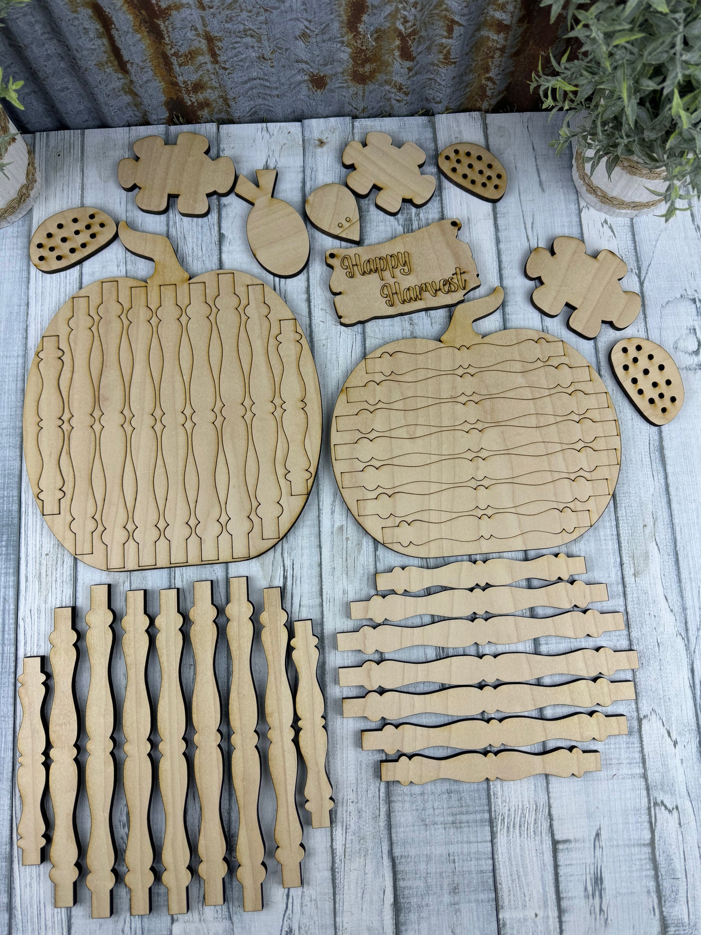 Spindle Pumpkins Diy Kit