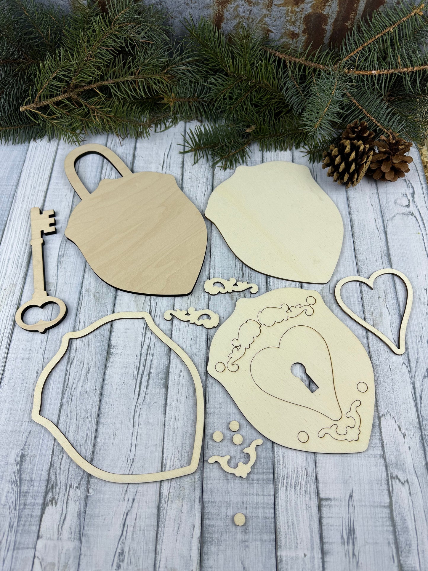 Valentines Padlock DIY Kit