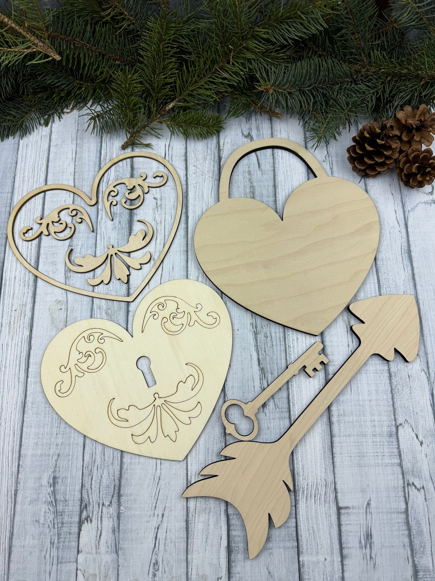 Heart Padlock DIY Kit