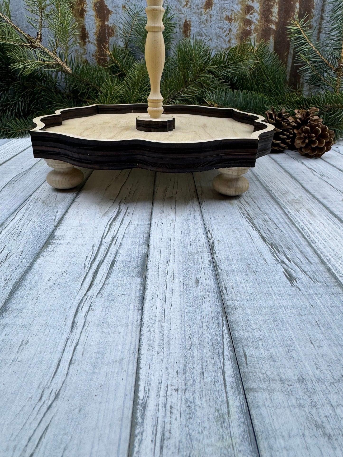 Teared Tray - DIY Kit - Country - Christmas - Rustic