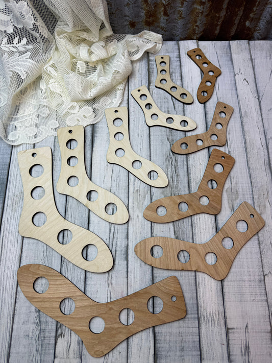 Regular or Heart Sock Stretchers  Diy Kit