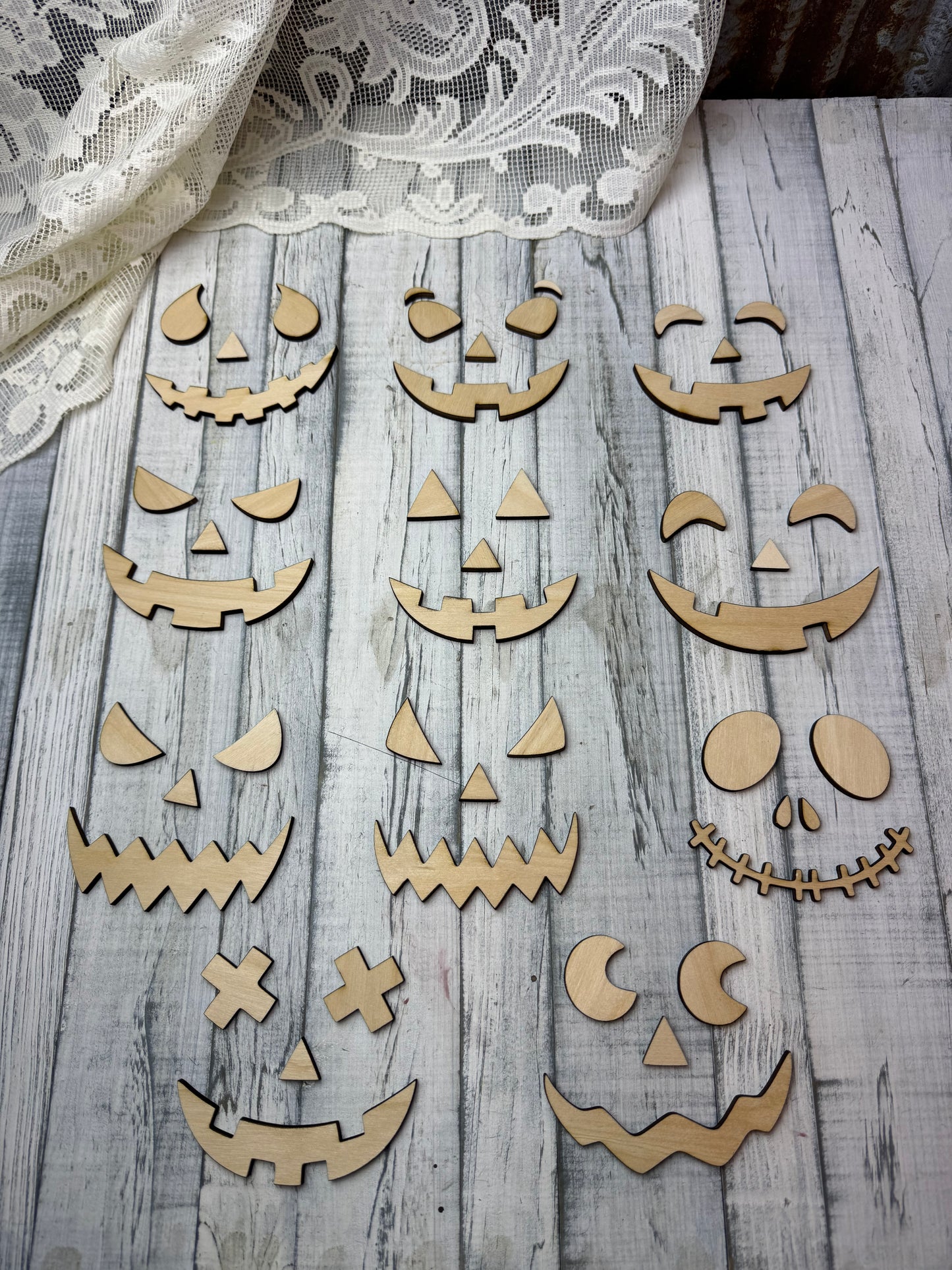 Pumpkin Faces Diy Kit