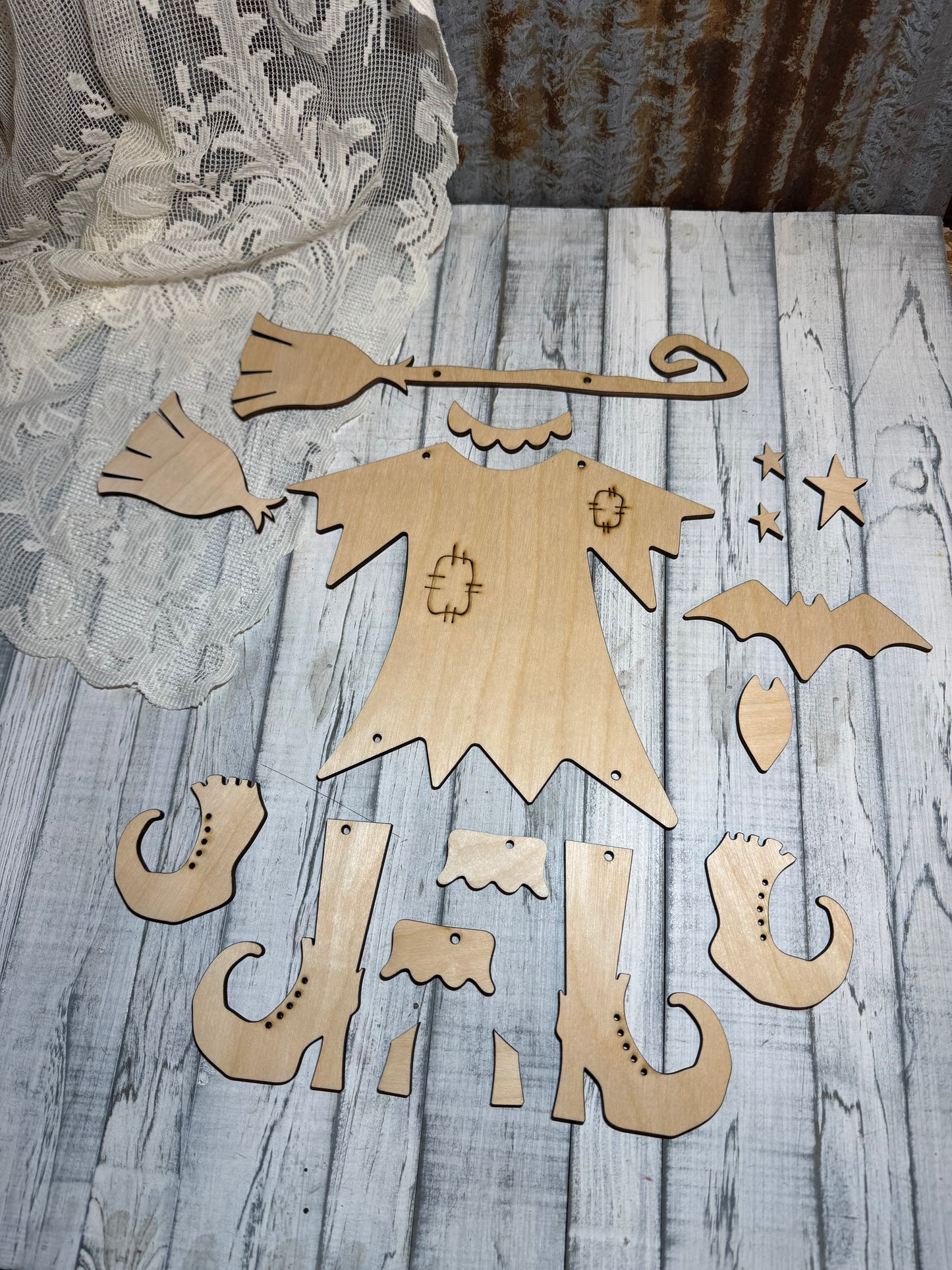 Hanging Witch Dress Diy Kit