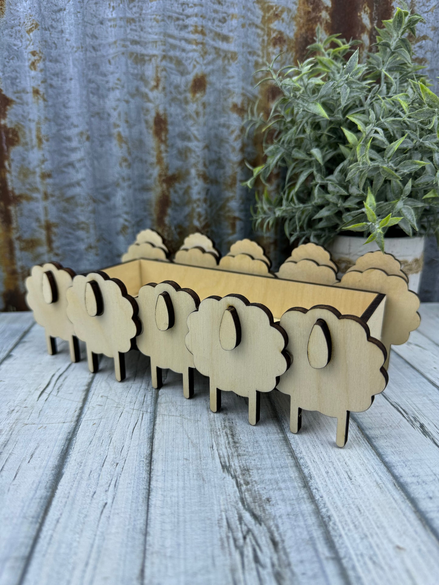 Sheep Planter Diy Kit