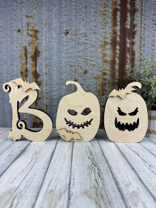 Jack O Lantern BOO Diy Kit (Copy)