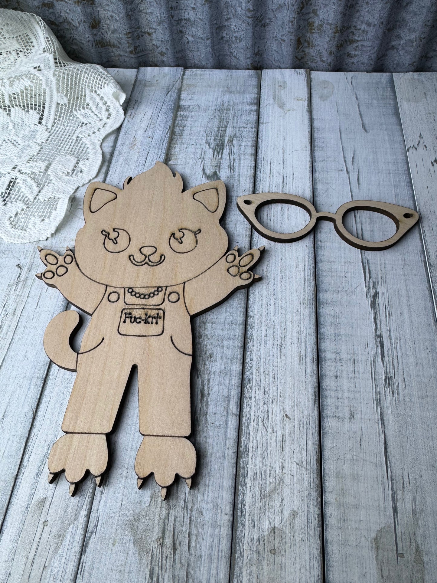 Emotional Support Kitty Kat Diy Kit