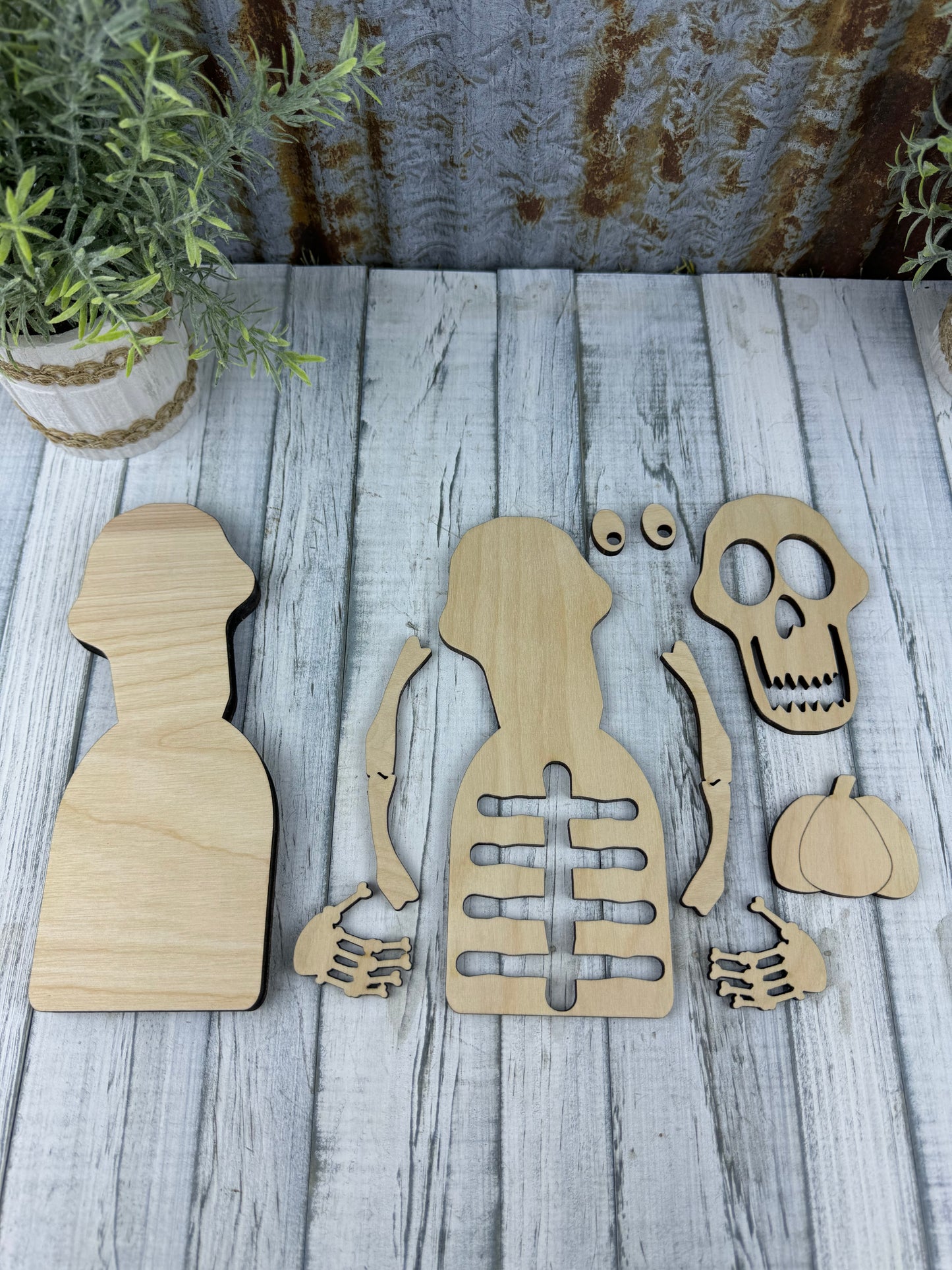 Sitting Skeleton Diy Kit