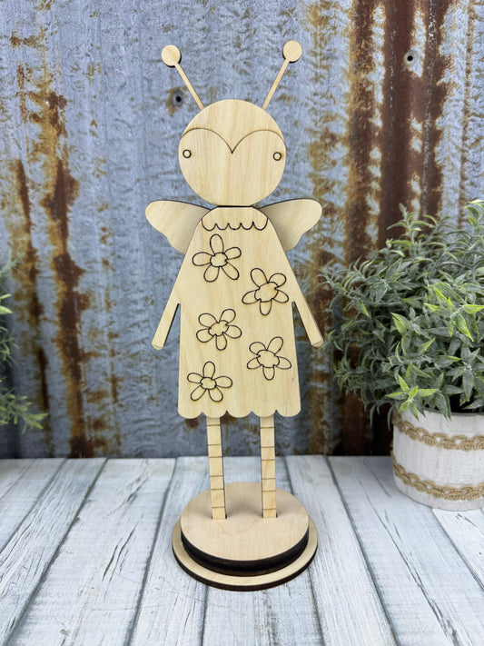 Primitive Girl Bee Diy Kit