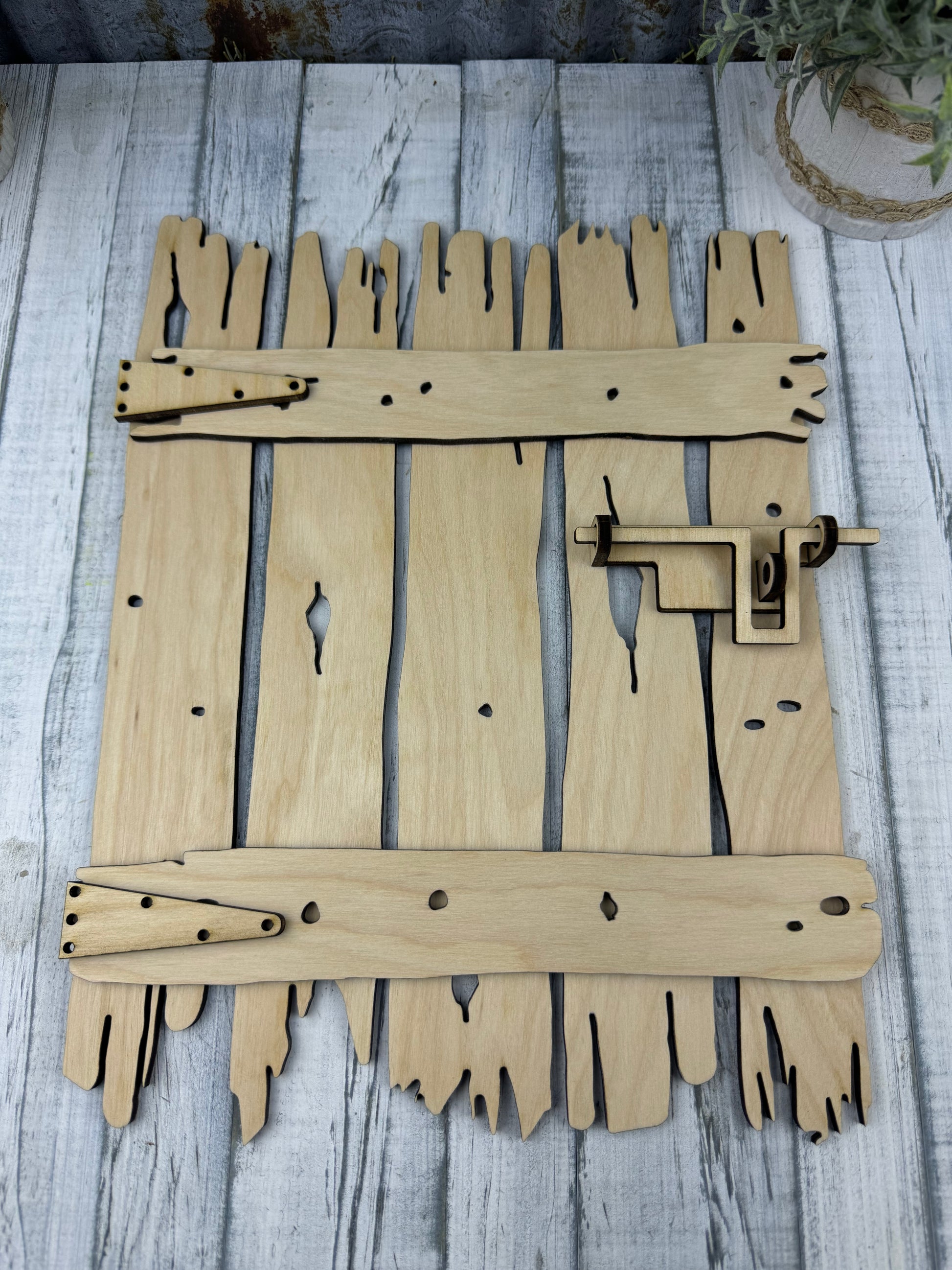 Rustic Farm Gate - DIY Kit – Homestead Crafter LLC