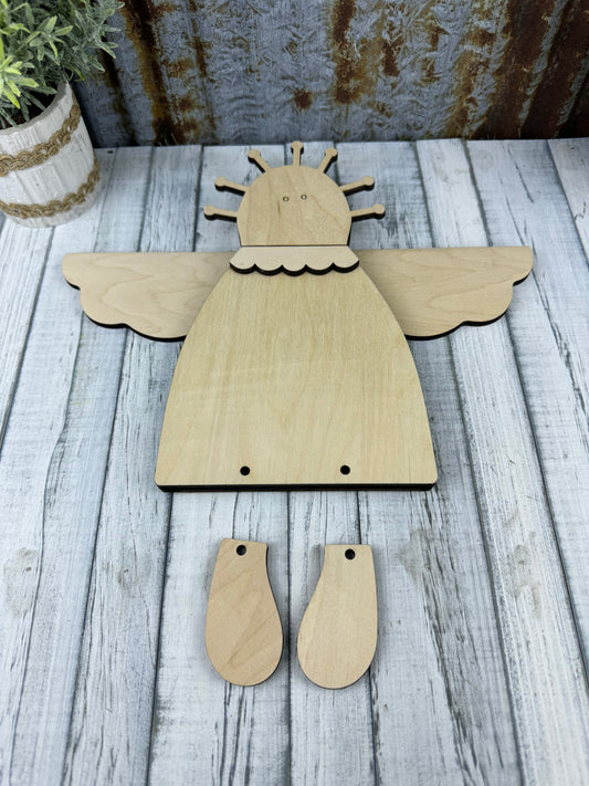 Primitive Spike Hair Angel Kit (DIY)