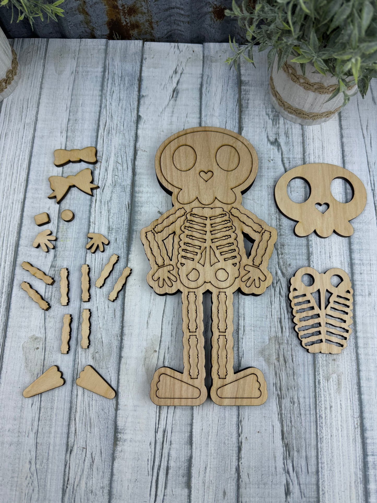 Spindle Skeleton Diy Kit