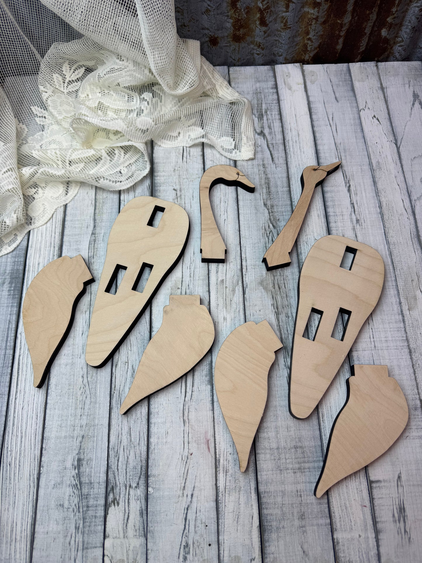 Swan On Stand Diy Kit