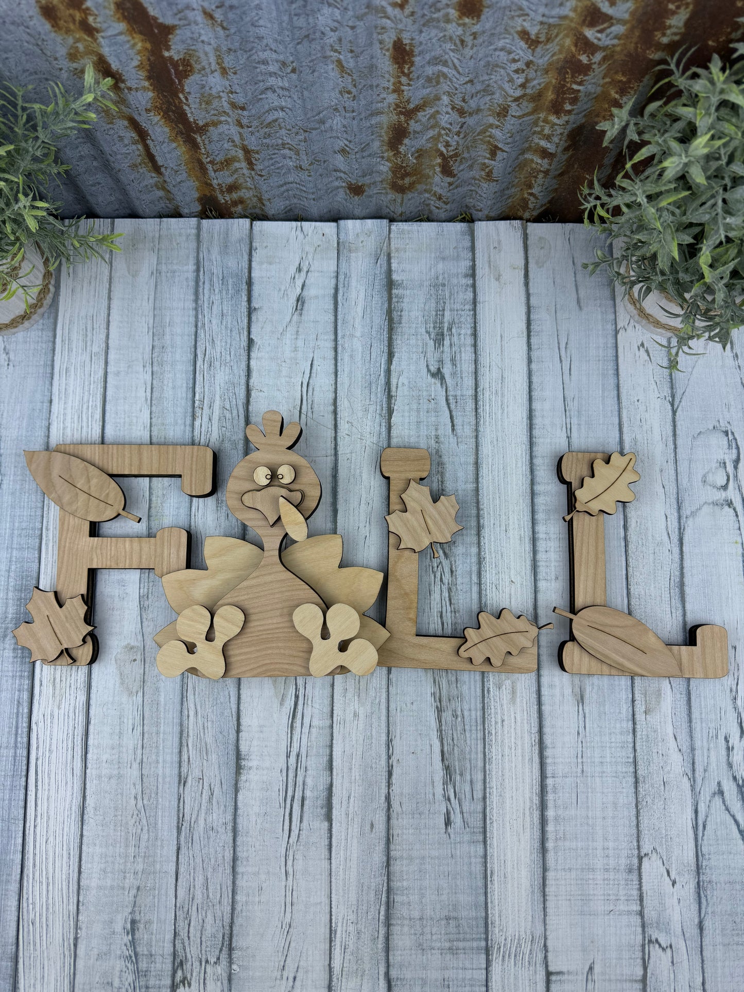 Fall Letters (Turkey) Diy Kit