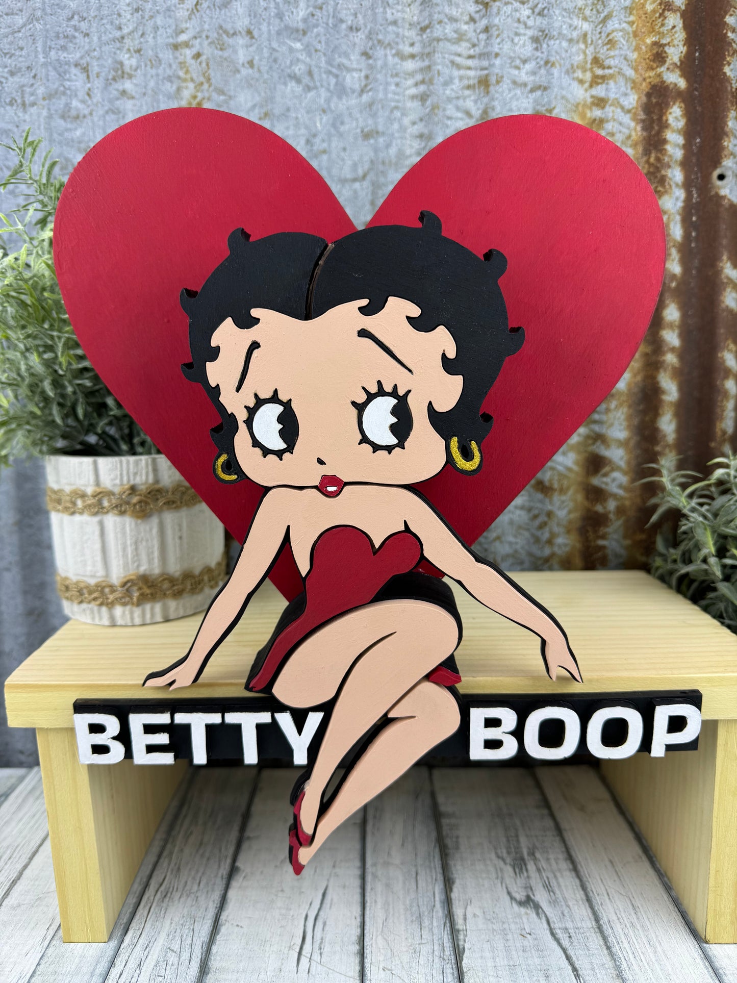 Betty Boop Shelf Edge Sitter Kit (DIY)