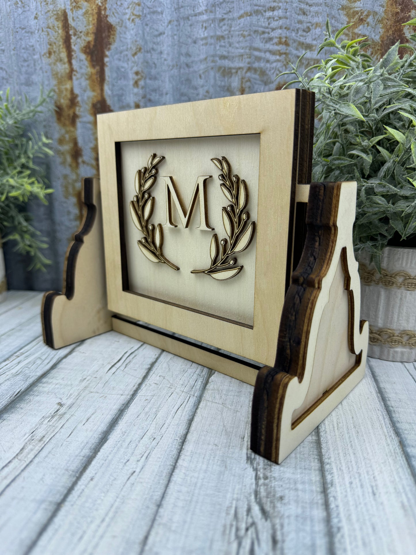 interchangeable Monogram Board DIY Kit