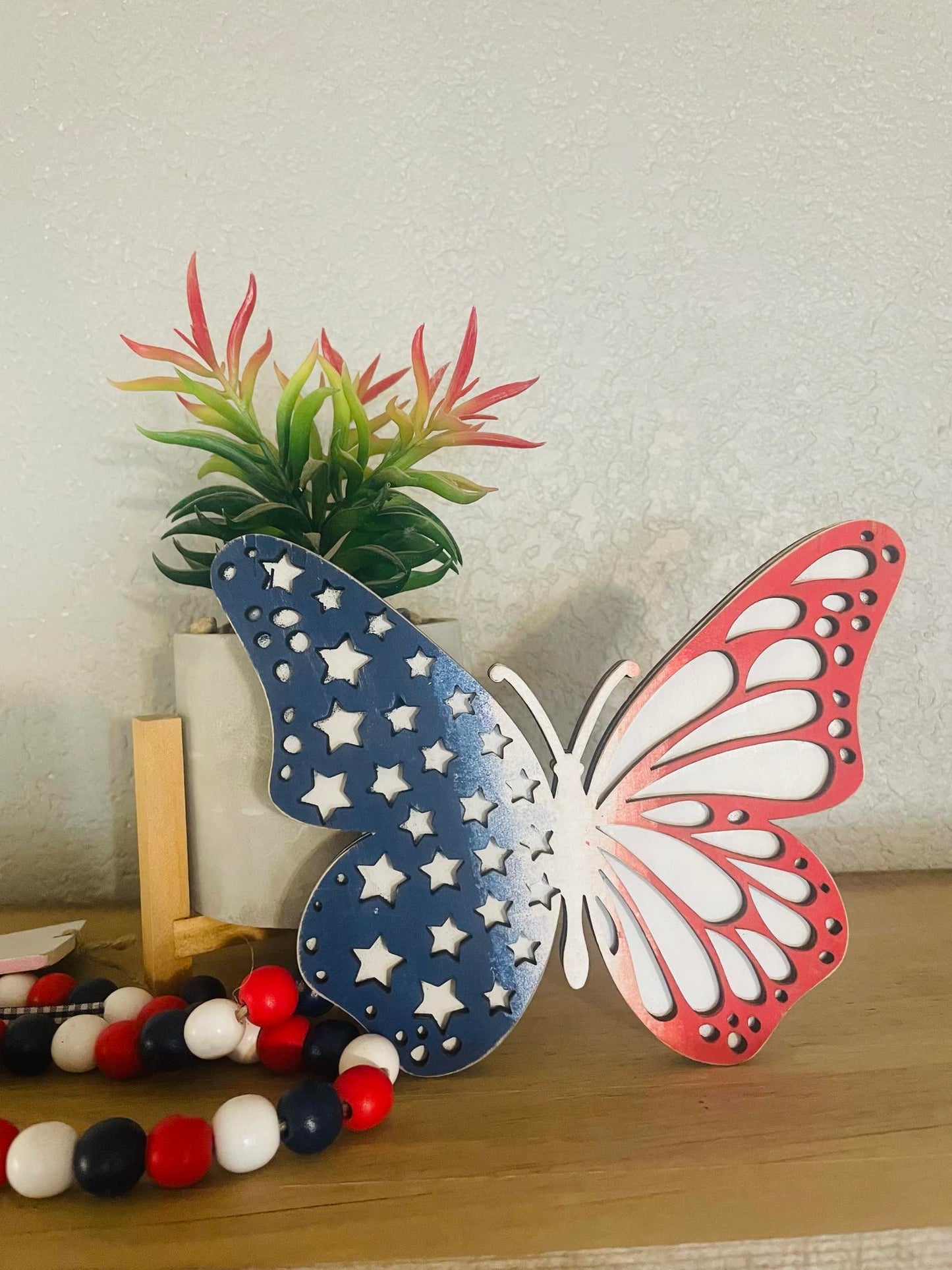 Patriotic Butterfly Diy Kit