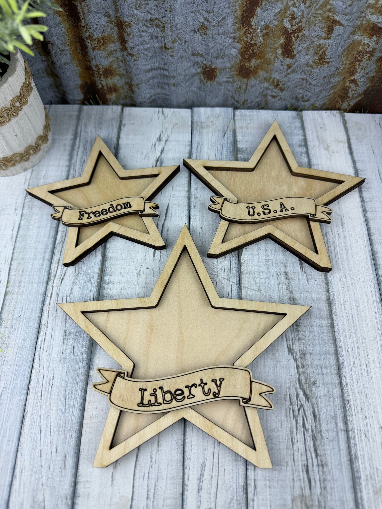 Patriotic Stars and Banners DIY Kit