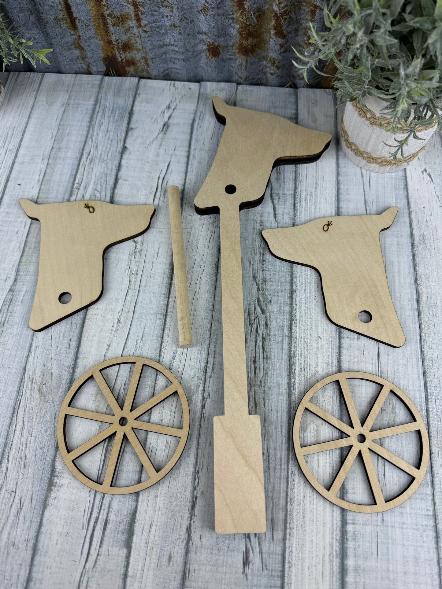 Stick Horse Diy Kit