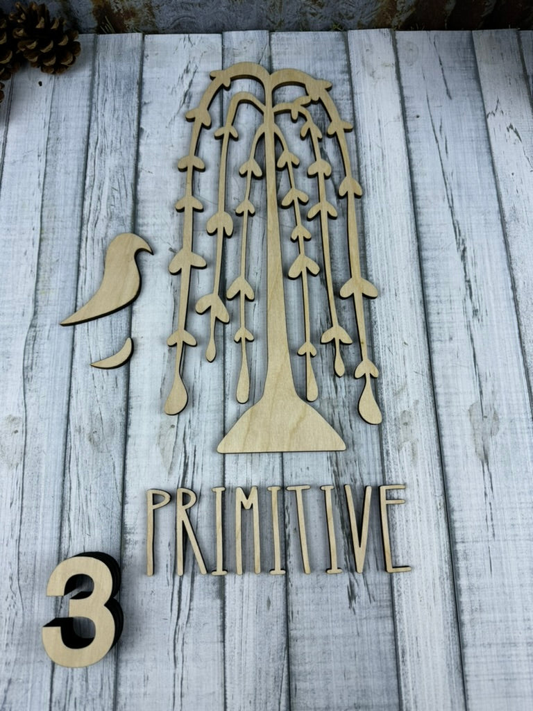 Primitive Willow Tree Kit (DIY)