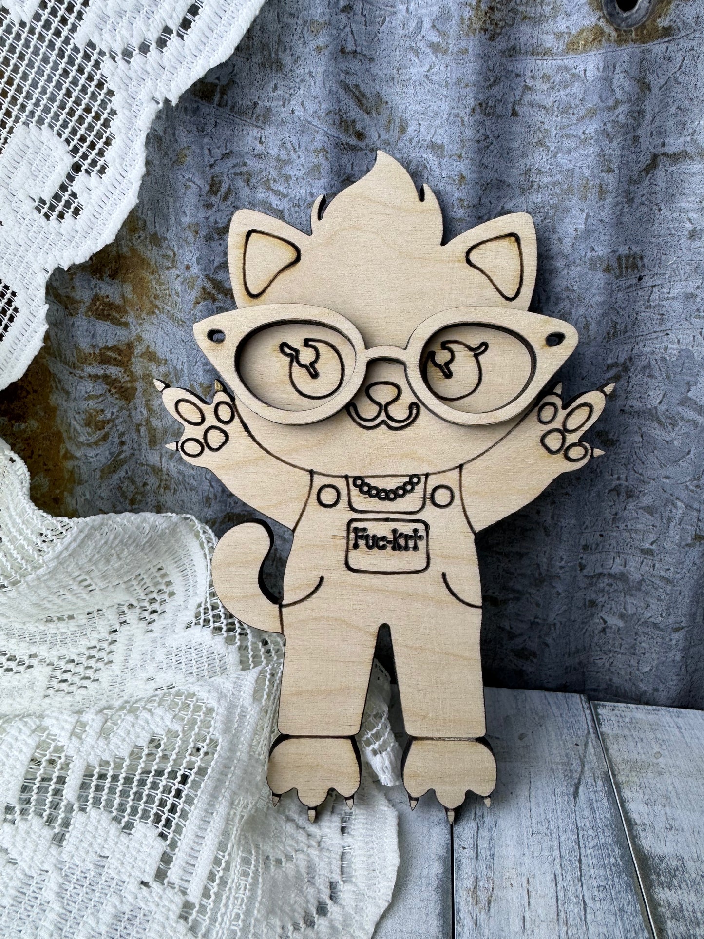 Emotional Support Kitty Kat Diy Kit