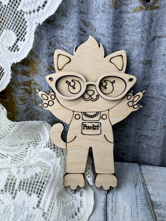 Emotional Support Kitty Kat Diy Kit