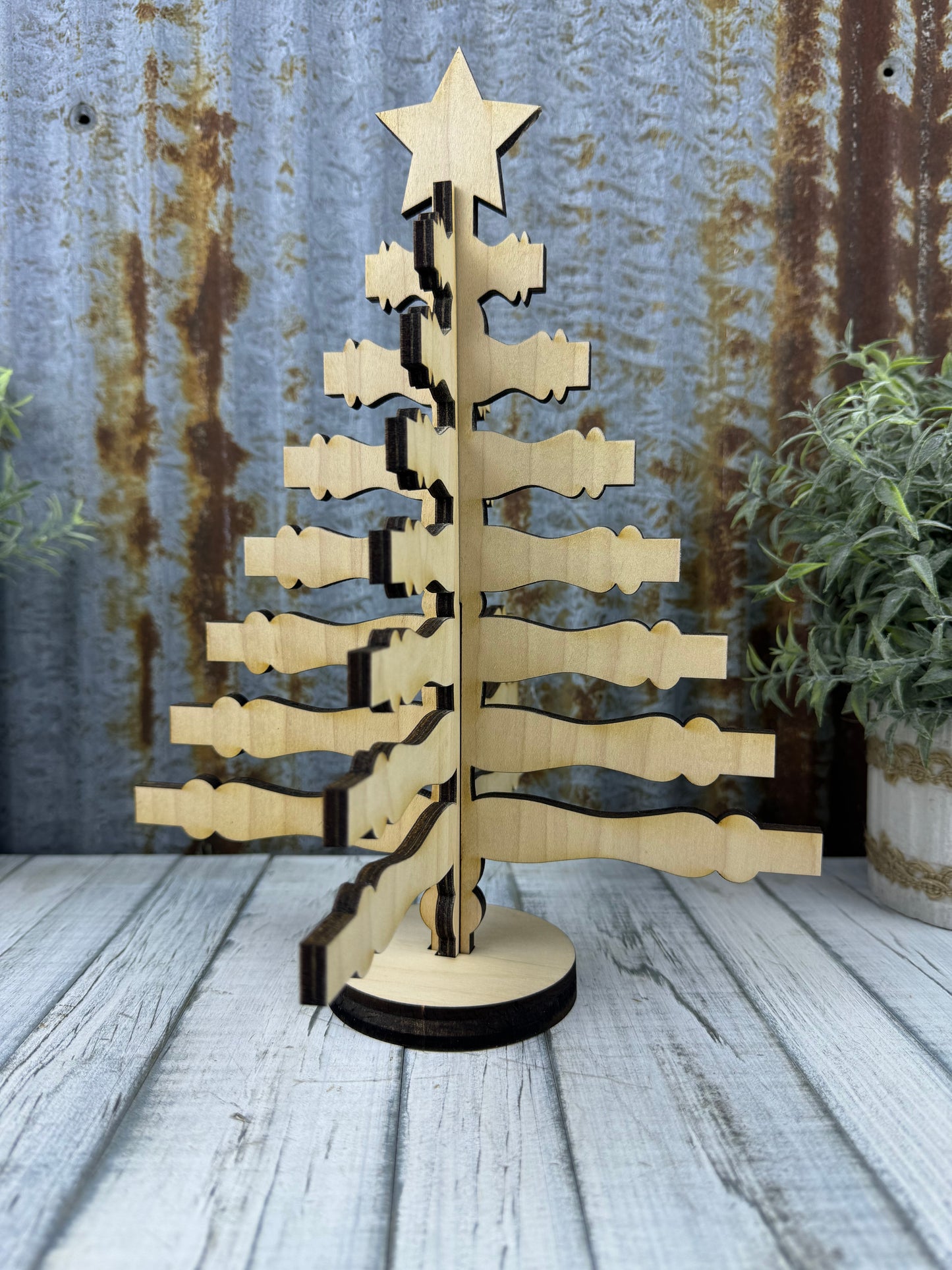 Spindle Christmas Tree Diy Kit