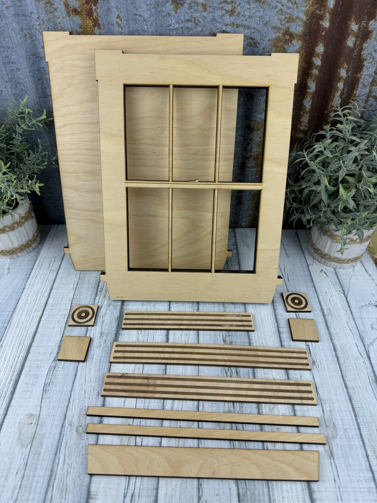 Old Window Frame Diy Kit