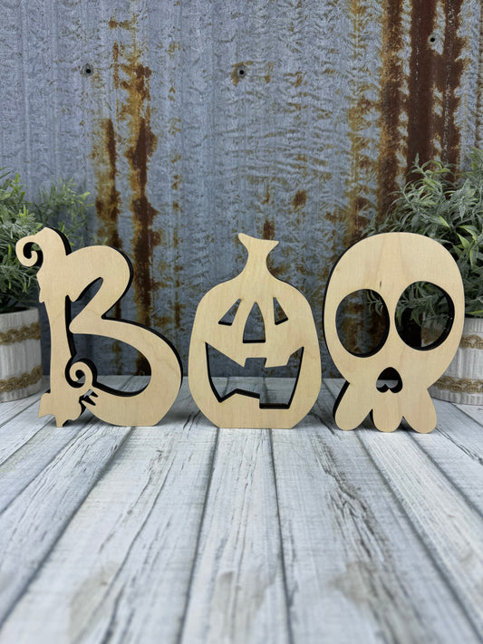 Boo Halloween Diy Kit