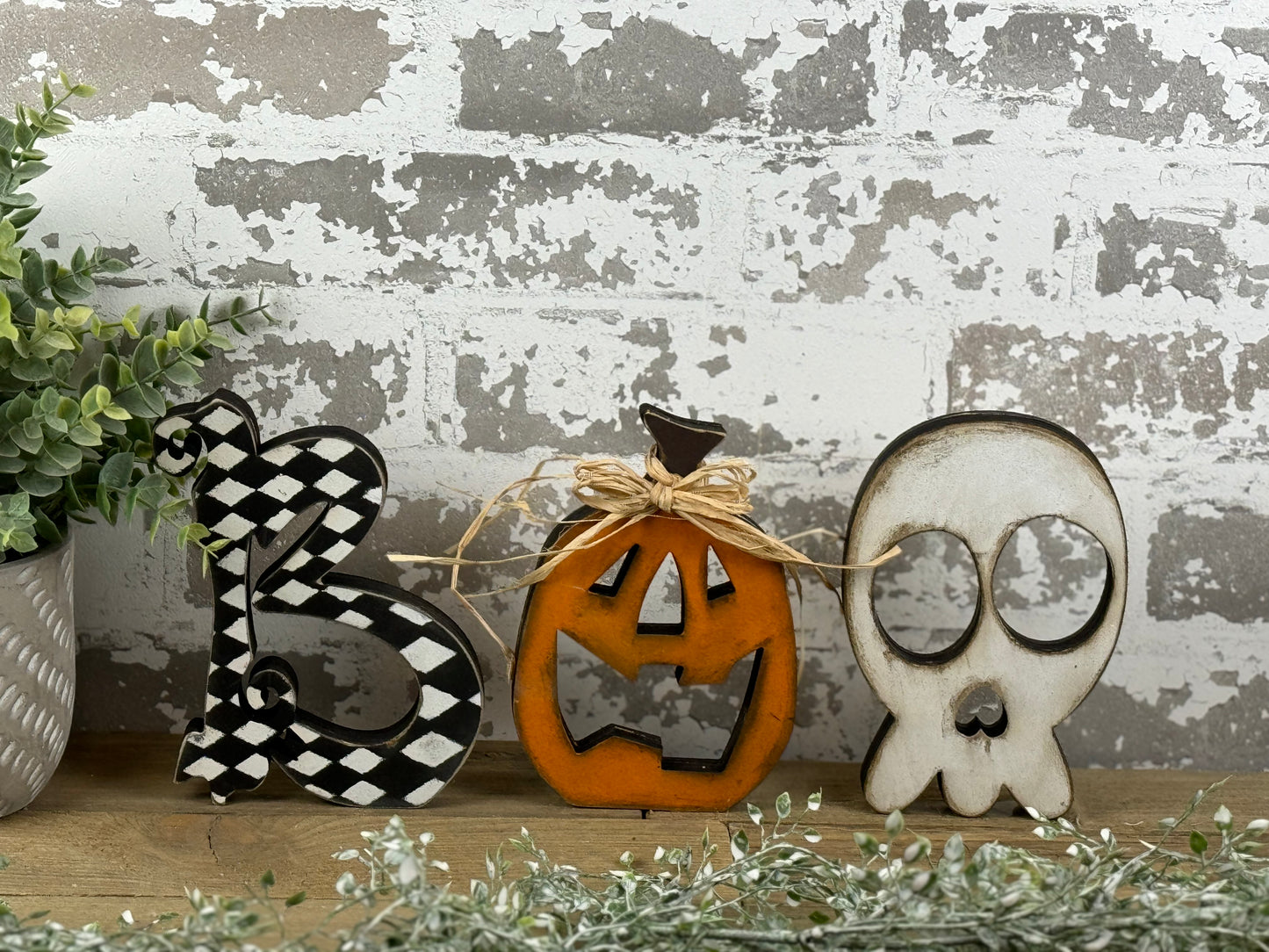 Boo Halloween Diy Kit