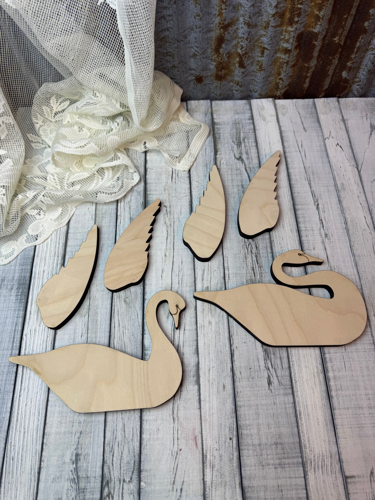 Self Standing Swan Diy Kit