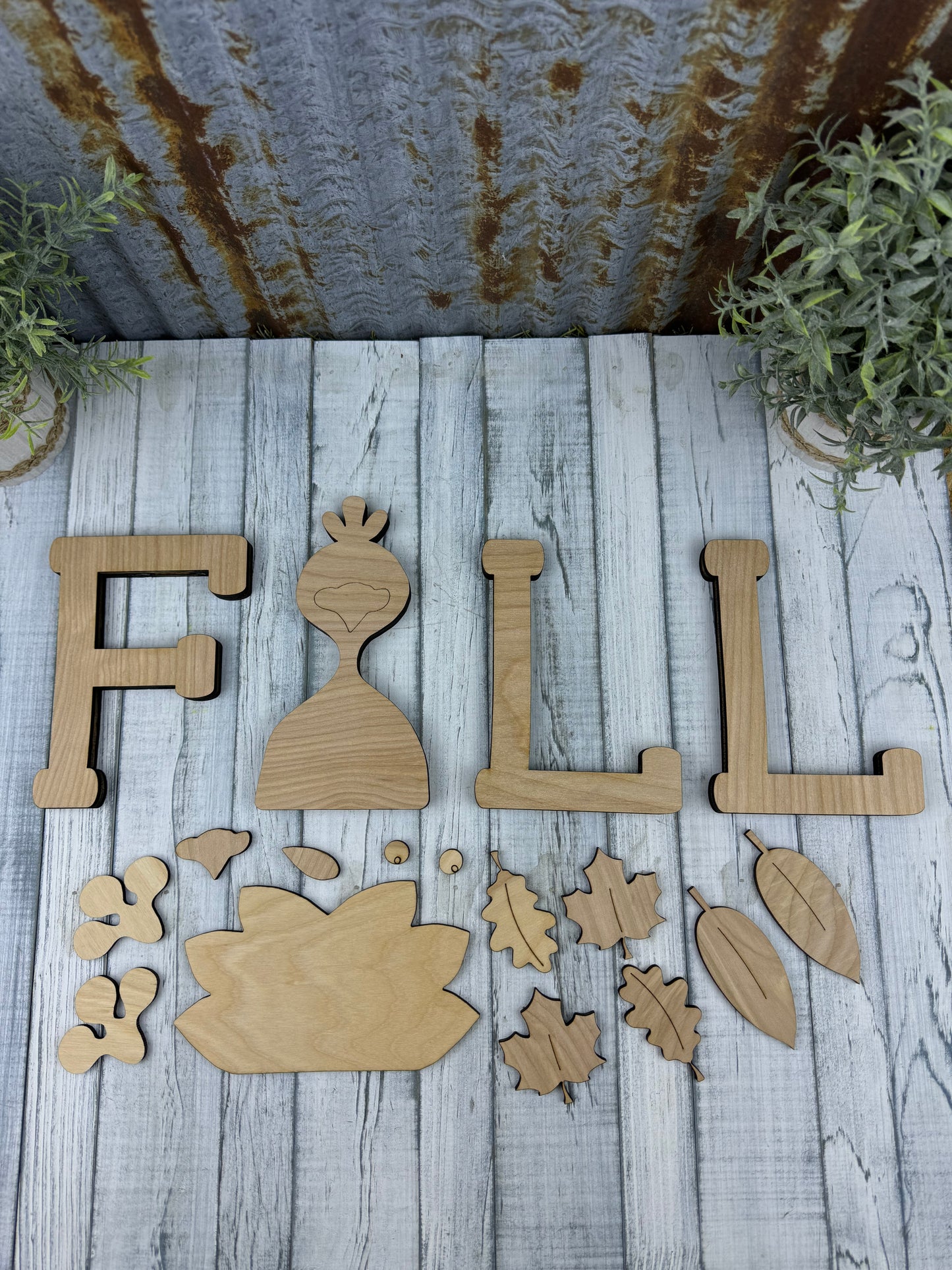 Fall Letters (Turkey) Diy Kit