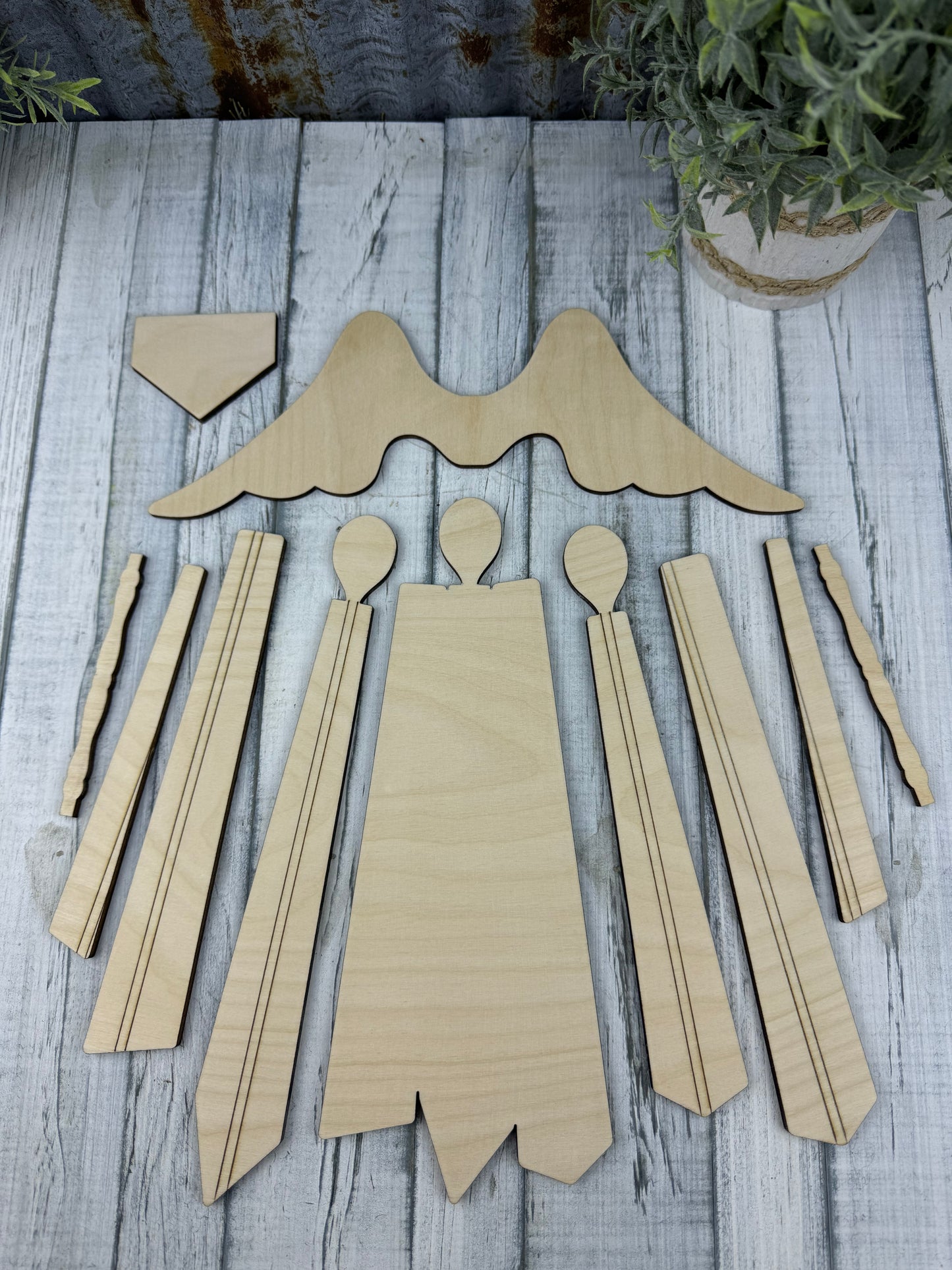 Wainscot Angel Diy Kit