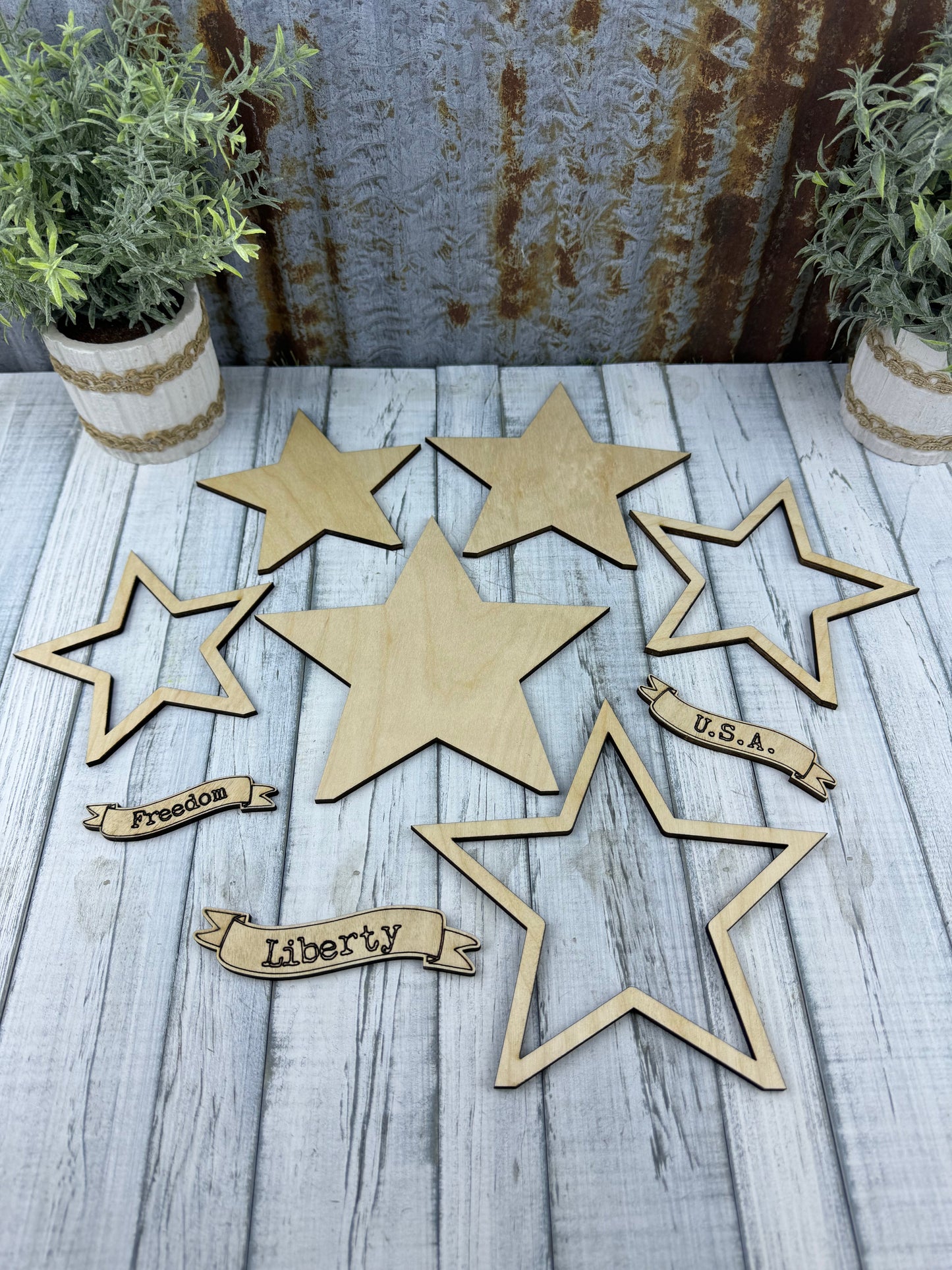 Patriotic Stars and Banners DIY Kit