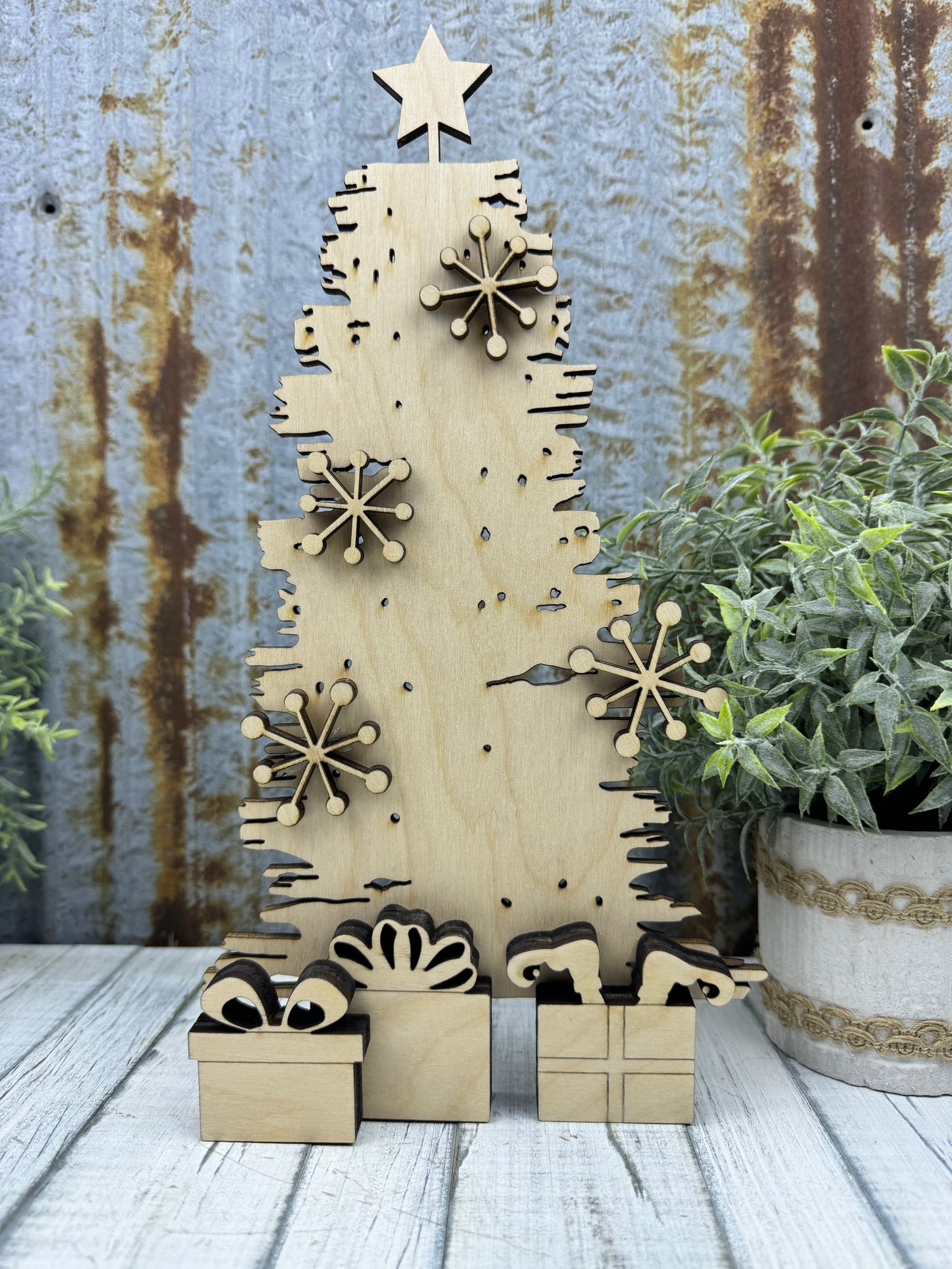 Rustic Christmas Tree Diy Kit