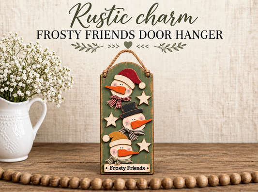Frosty Friends Door Hanger DIY Kit