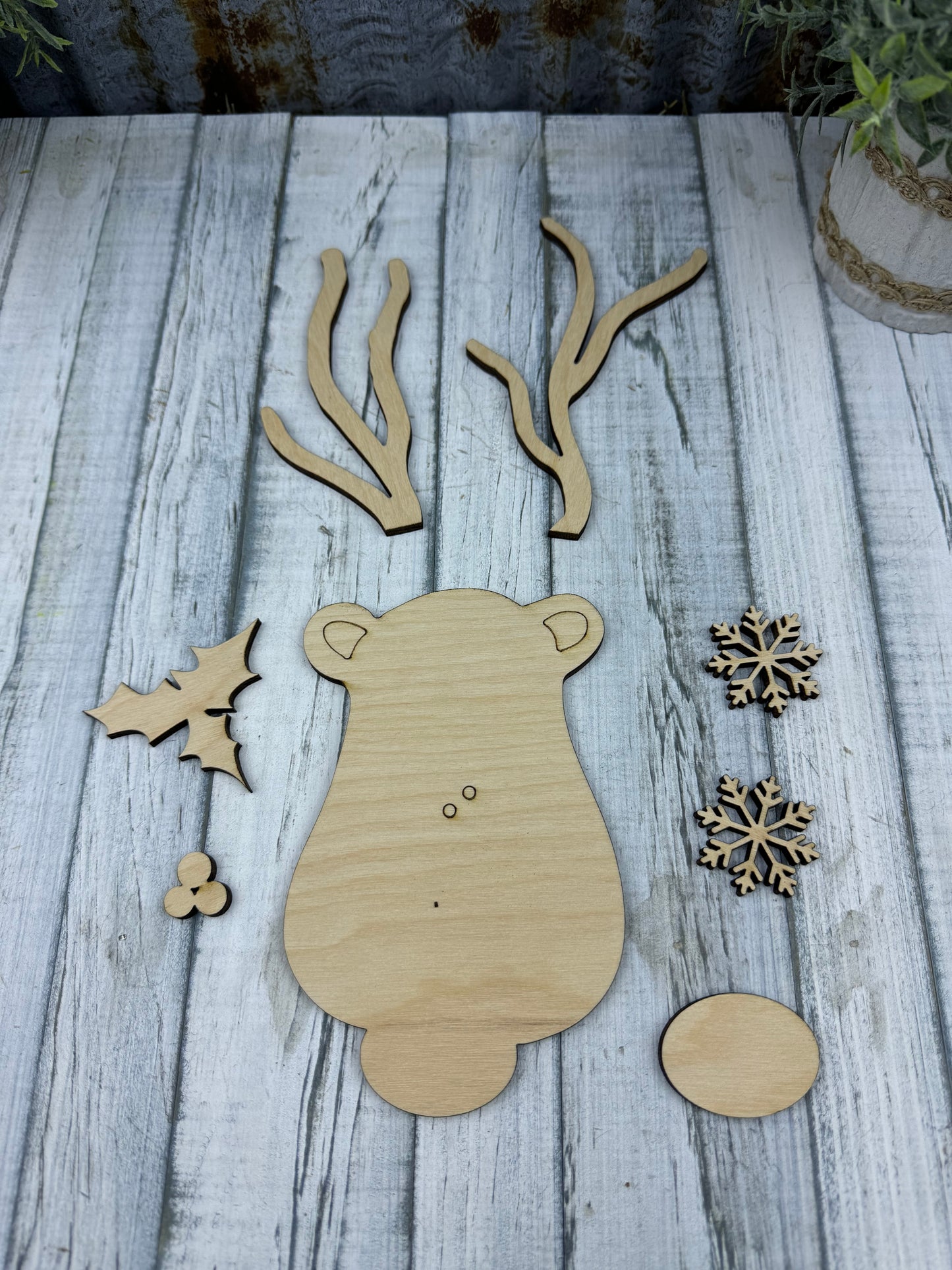 Reindeer Head Diy Kit