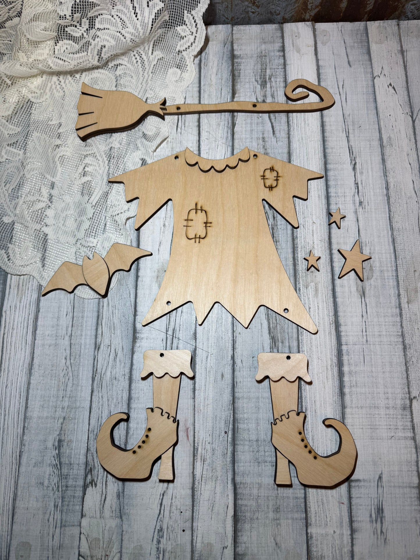 Hanging Witch Dress Diy Kit