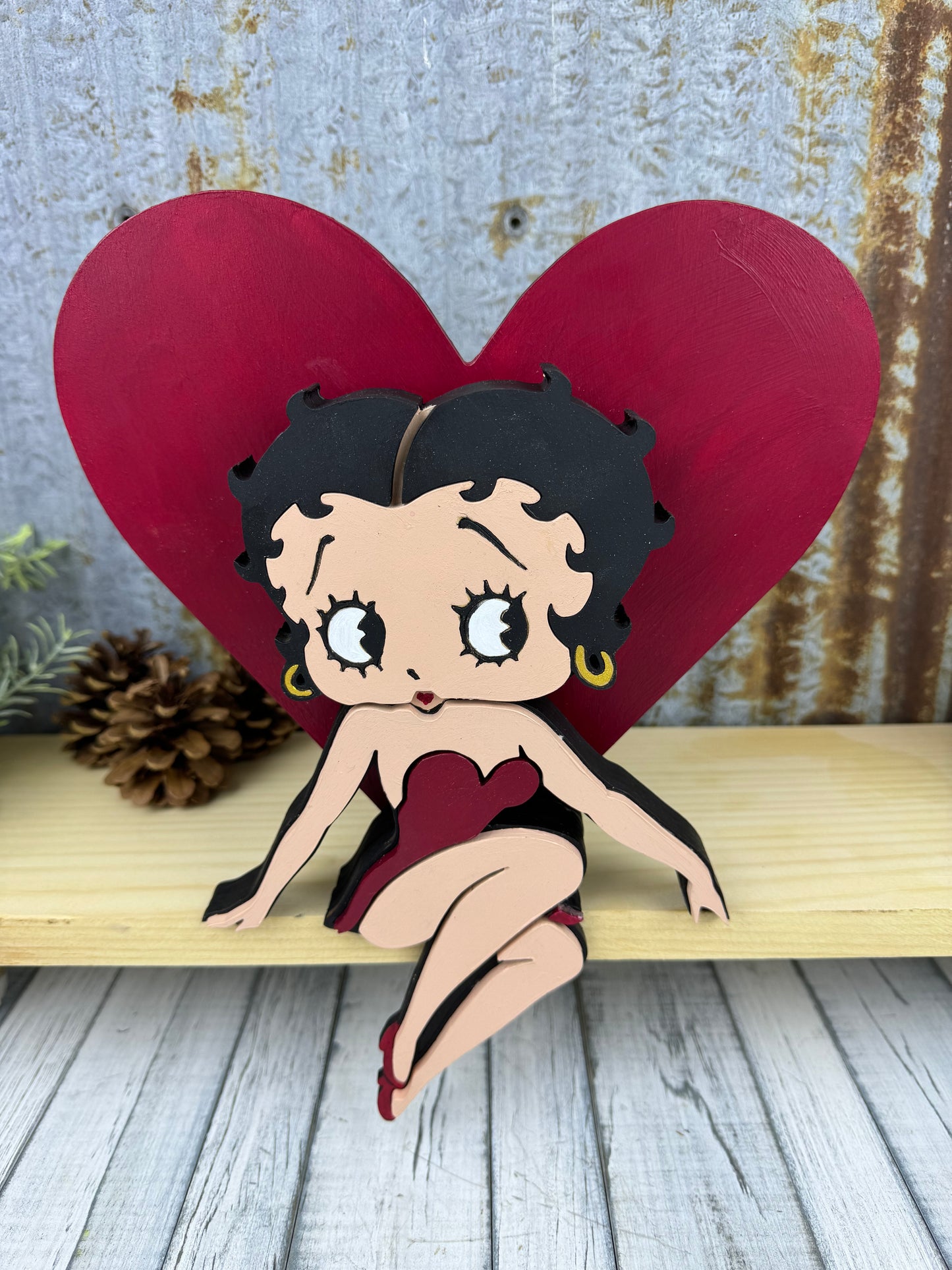 Betty Boop Shelf Edge Sitter Kit (DIY)