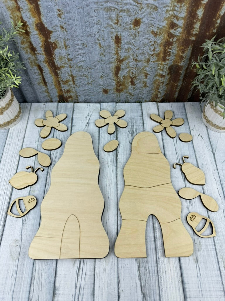 Bee Hive & Flowers DIY Kit