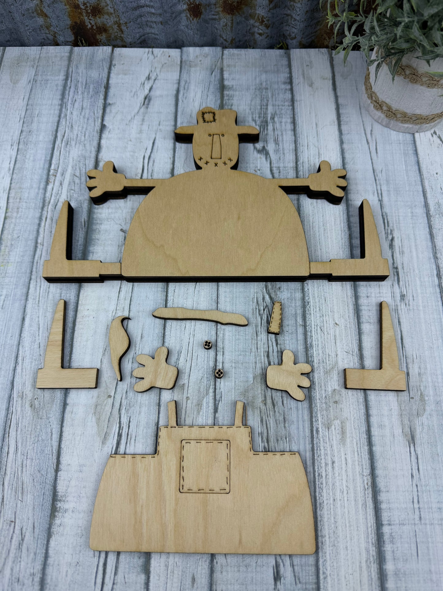 Primitive Sitting Characters DIY Kit