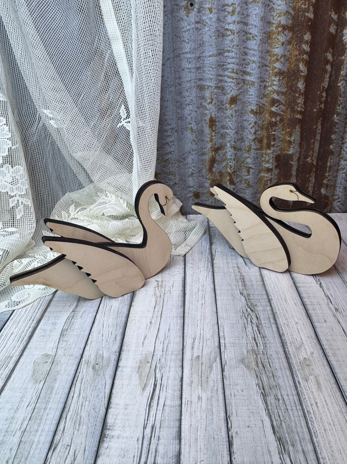 Self Standing Swan Diy Kit