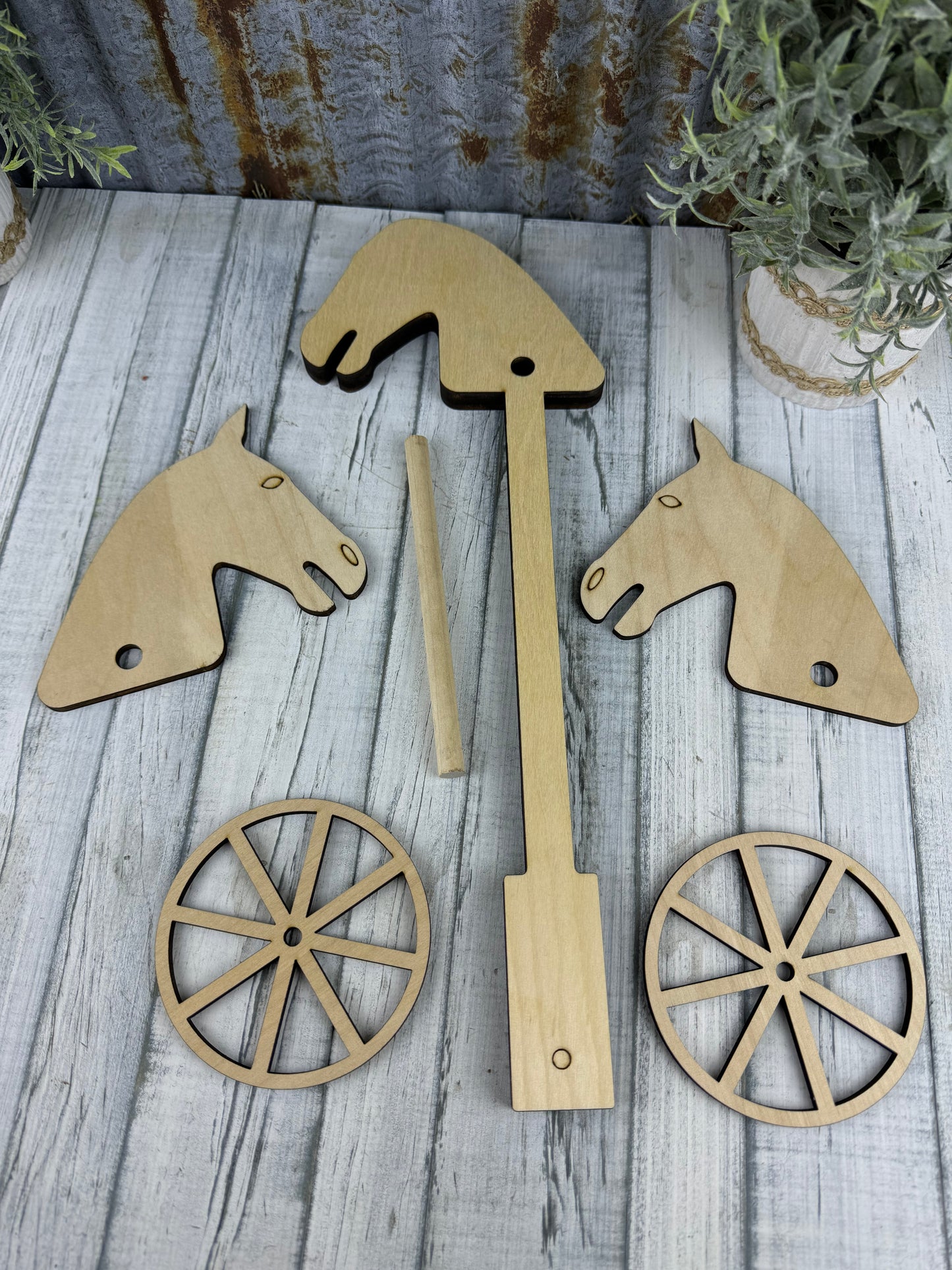 Stick Horse Diy Kit