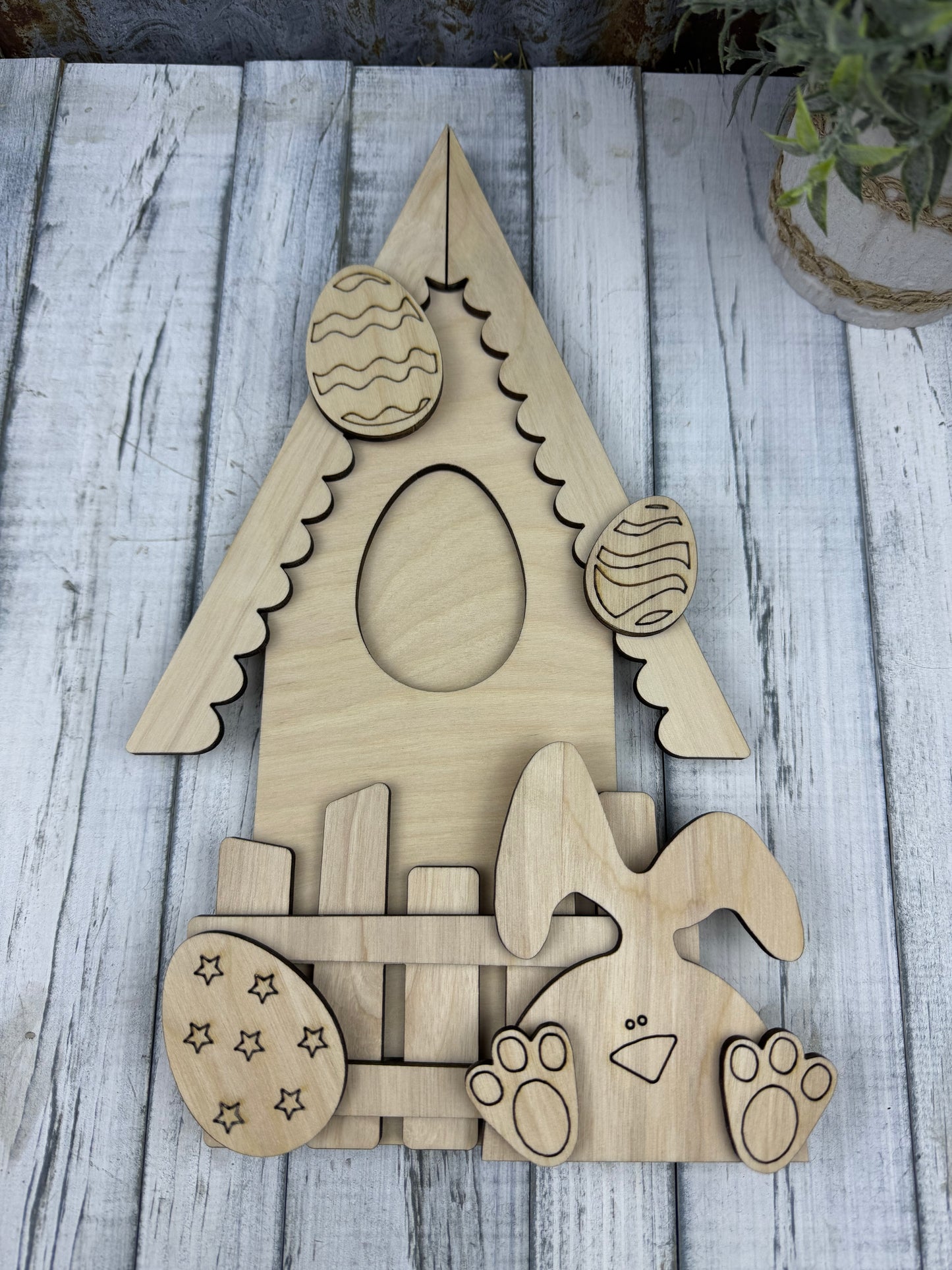 Easter Birdhouse Diy Kit