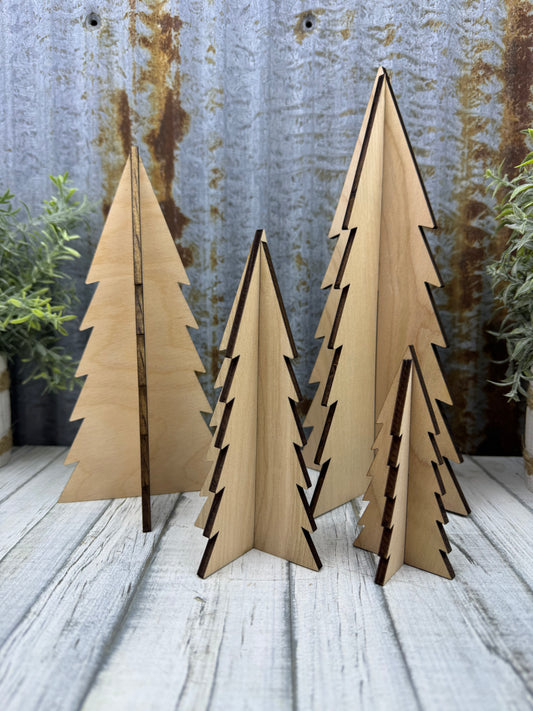 Self Standing Christmas Tree Diy Kit