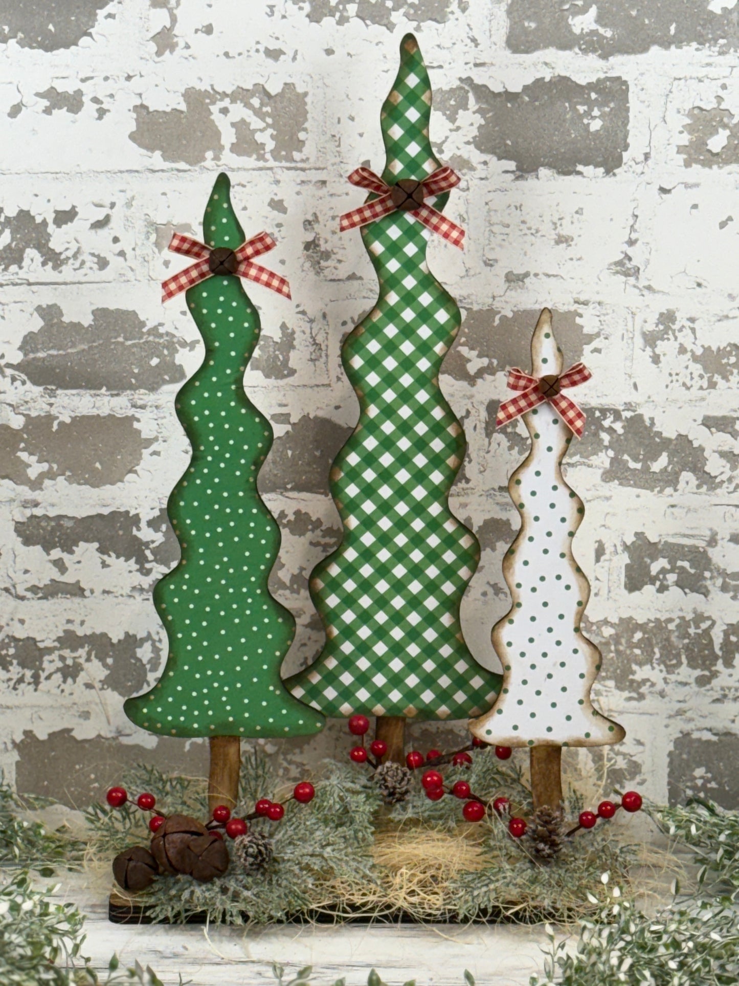 Tall Skinny Pine Trees & Stands Diy Kit – Homestead Crafter LLC