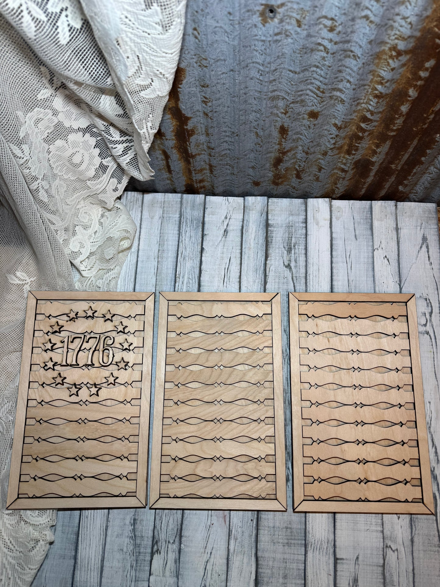 1776 Spindle Flag Diy Kit