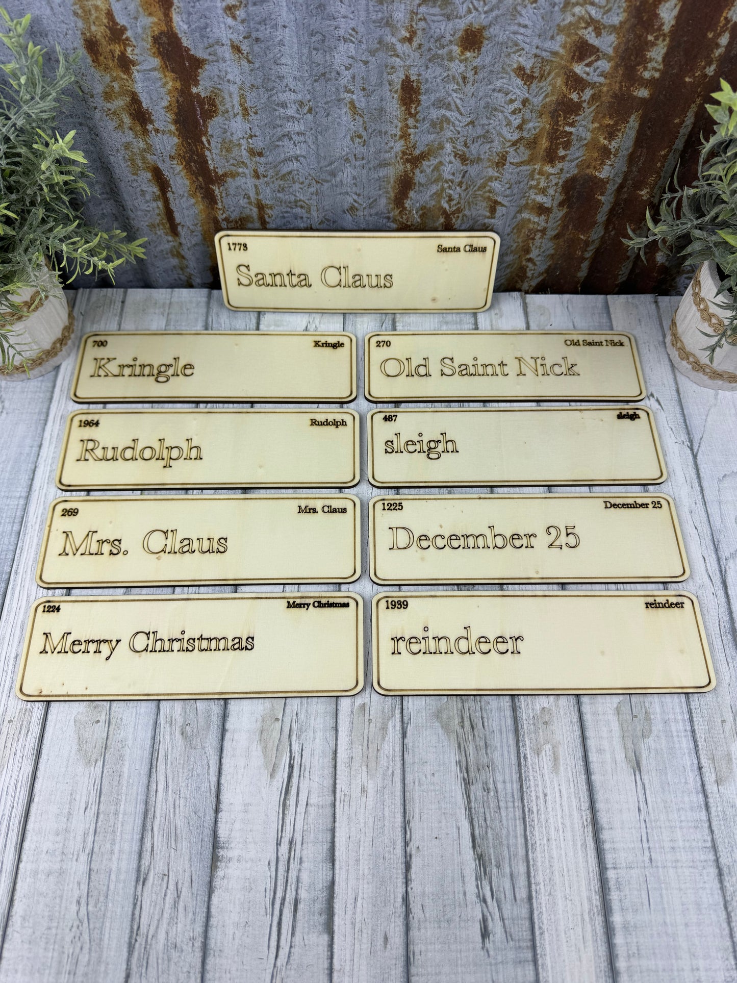 Holiday Flash Cards DIY Kit